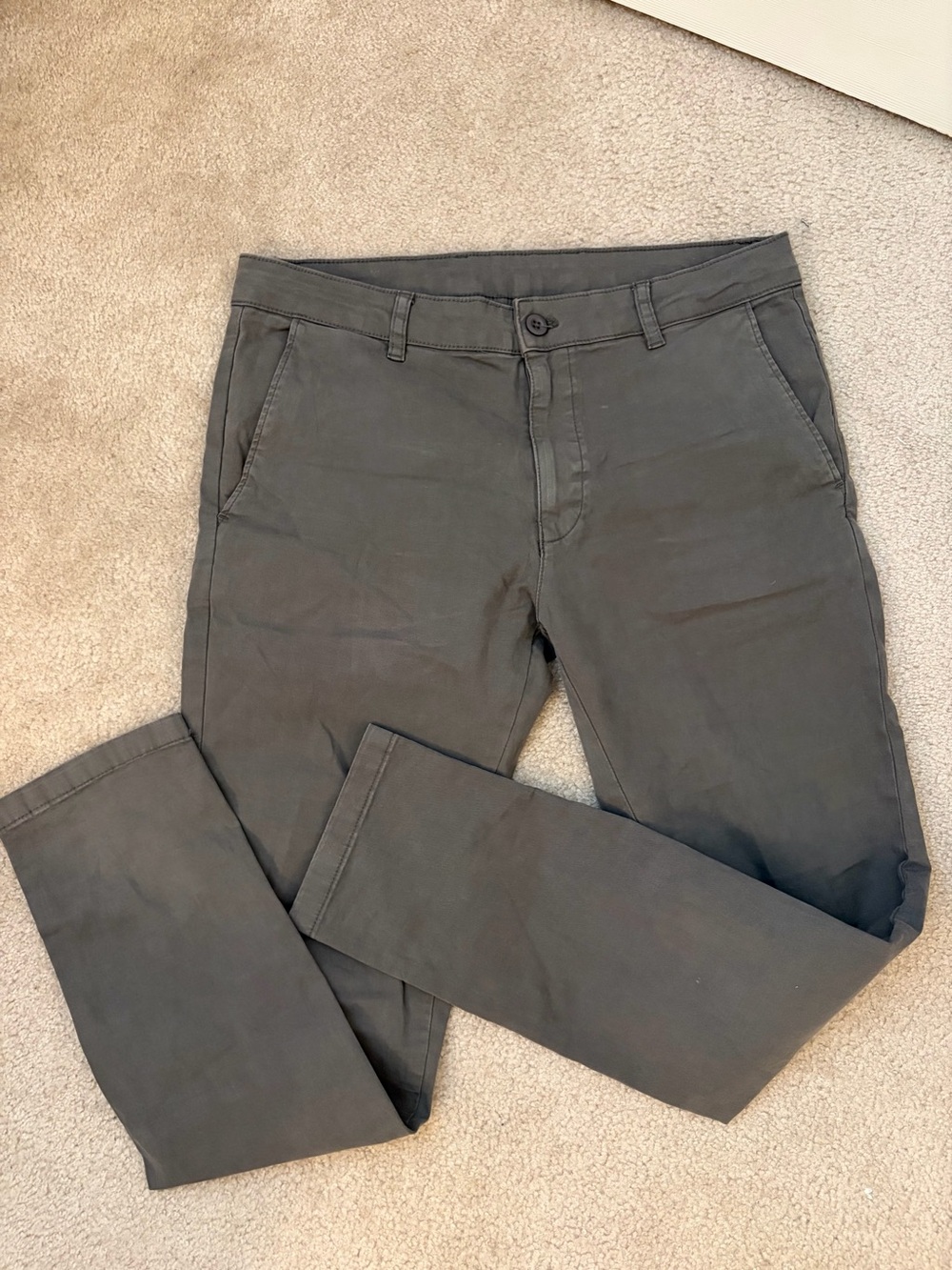 Zara Men's Charcoal Chinos
